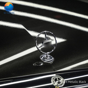Film de Protection en vinyle pour voiture, emballage vinylique brillant Super Briaht métallique, noir, cristal - Product Image 4