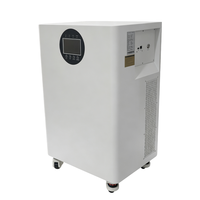 Unité de stockage d'énergie portable tout-en-un de 16 kWh, station d'alimentation de secours domestique pour une utilisation en intérieur