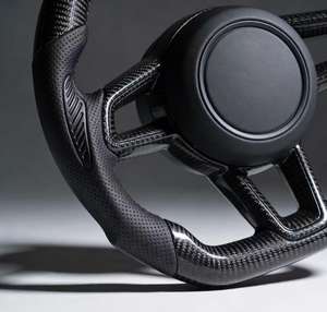 Knitted Rib Carbon Fiber <b>Steering</b> <b>Wheel</b>-Very Lightweight <b>Car</b> Accessories - Product Image 1