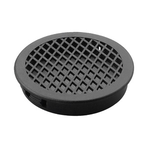 <b>Plastic</b> Breathable Mesh Vent Cover Clip On Round Heat Dissipation Kitchen Cabinet <b>Wardrobe</b> Louver Ventilation Hole - Product Image 2