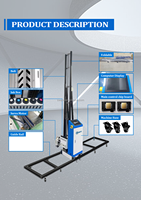 Impresora SWT Hot UV para pared, máquina de impresión directa de pared y suelo, impresora todo en uno