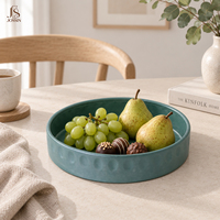 Plateau en céramique pour chocolats, style nordique, plateau en céramique décoratif, bols à fruits pour événements, fêtes, mariages, décoration du Ramadan et de l'Aïd
