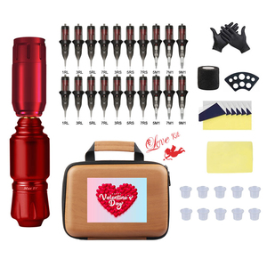 Kit de machine à tatouer sans fil professionnel très vendu, puissance réglable, ensemble de démarrage complet, sûr pour les débutants, kit de tatouage - Product Image 2