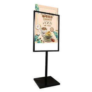 Support de signalisation économique et durable pour affiches publicitaires extérieures, support de sol pour affiches, support de trottoir pour la publicité - Product Image 1