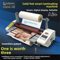 Laminateur CNC intelligent 9460T A2+ à quatre rouleaux, réglable en vitesse et en température, machine de plastification à froid/à chaud