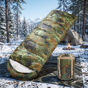Sac de couchage double adulte de type enveloppe, camouflage, portable, ultra-léger, 4 saisons, écologique, respirant, épaissi, chaud - Product Image 1
