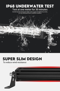 22 inch siêu sáng LED sương mù thanh ánh sáng cho bội thu Xe Tải xe có thể amx3 thanh ánh sáng 4x4 UTV Spotlight 12V 24V - Product Image 5