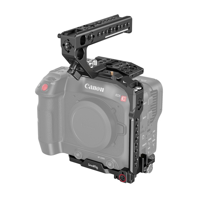 Aluminum Alloy Handheld Camera Cage Kit for EOS C70 for Canon ARRI -16 Holes Supports