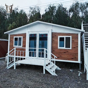 Maison de conteneur maritime préfabriquée extensible de luxe moderne de 40 pieds, 30 pieds, 20 pieds, avec énergie solaire, chambre à coucher sur roues, à vendre - Product Image 4