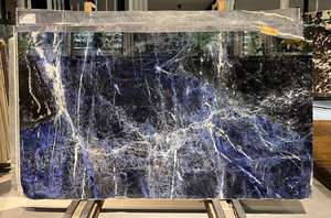 แผ่นหินแกรนิตธรรมชาติขัดเงาแบบโมเดิร์น แวนโกห์ หนา 18 มม. หินอ่อนรักษ์โลก เหมาะสำหรับใช้ในโรงแรม เคาน์เตอร์ครัว เคาน์เตอร์ครัวแบบเกาะกลาง - Product Image 2