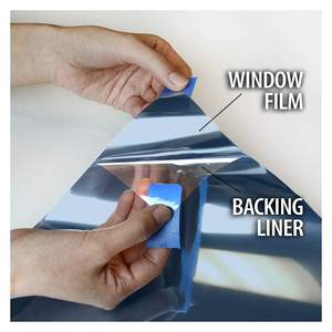 <span class=keywords><strong>Film</strong></span> pour fenêtre de qualité supérieure, couleur premium, contrôle élevé de la chaleur et confidentialité diurne, bleu à l'extérieur, argent à l'intérieur - Product Image 4