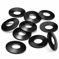 Conical Spring Washer 65Mn Disc Cone Countersunk Screw Bolt Fastener Locking Hardware Industrial Parts Black Oxide Plain Surface