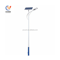 Cishine Diseño moderno Lámpara de iluminación de carretera al aire libre 30W Split Solar Impermeable Luz de calle de aluminio