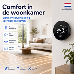 Chaudière à gaz électrique à économie d'énergie pour chauffage par le sol, <span class=keywords><strong>thermostat</strong></span> intelligent Wi-Fi pour <span class=keywords><strong>radiateur</strong></span> de salon - Product Image 2