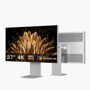Monitor de Color TCOLOR de 27 Pulgadas 4k de Aluminio, Monitor de Edición de Pantalla Vertical de 27 Pulgadas con Pantalla 5k para Fotografía - Product Image 1