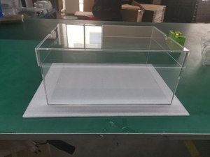 Vente en gros de boîtes à chaussures transparentes pliables personnalisées pour la collection de chaussures de <span class=keywords><strong>basket</strong></span>-ball, boîtes à chaussures en acrylique transparentes à vendre - Product Image 6