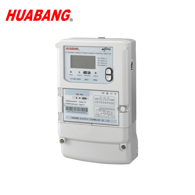 DTSD866 DLMS Smart Meter Three Phase Multi-function Electricity kwh Meter