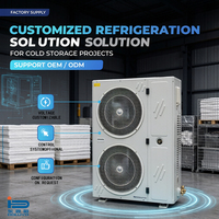 Unidad de Condensación para Cámaras Frigoríficas con Compresor Scroll Refrigerado por Aire de 3HP a 10HP