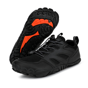 Zapatos de senderismo descalzos deportivos para <span class=keywords><strong>mujer</strong></span> con logotipo personalizado de fábrica, zapatos de senderismo para hombre, caja de punta ancha transpirable para <span class=keywords><strong>verano</strong></span> - Product Image 4