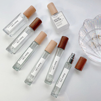 Vente en gros de flacons vaporisateurs miniatures fantaisie de 5 ml, 10 ml, 15 ml, vides, transparents, pour échantillons, testeurs, voyages, parfums et huiles