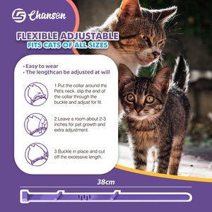 Collier apaisant pour chiens <span class=keywords><strong>Chanson</strong></span> Factory, lot de 4, avec phéromones naturelles - Product Image 4