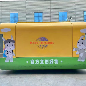 Tricycle Foodtruck pour la vente de glaces en extérieur aux États-Unis, moto électrique à 3 roues sur mesure - Product Image 1