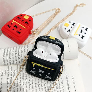 Funda de mano para <span class=keywords><strong>AirPods</strong></span> 1 y 2 de mujer, funda de dibujos animados Retro - Product Image 3