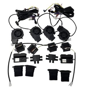 Système de ventilation de siège de <span class=keywords><strong>voiture</strong></span> universel pas cher 12V en cuir PU avec fonction de refroidissement et de chauffage - Product Image 4