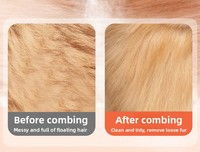 Peigne de massage pour animaux de compagnie portable 3-en-1 en TPR |   Brosse à vapeur automatique pour toilettage et élimination des poils |   Brosse à eau électrique rechargeable pour chat et chien