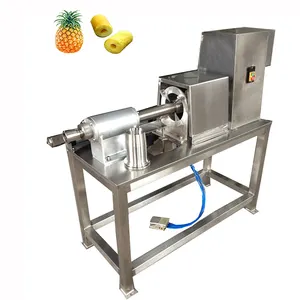 Factory Supply Automatic Pineapple Peeling And Core Removing Machine Industrial Pineapple Peel Machine