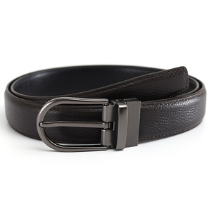 Cinturón de Cuero PU Estampado Vintage Color Cobre para Hombre y Mujer, Estilo Urbano, Retro Punk, para Exteriores, Personalizado, Combinable con Todo - Product Image 1