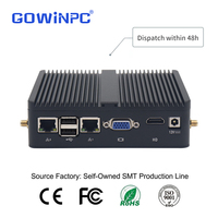 Nuevo Mini PC Gowinpc Factory Gamer N100 Intel Quad Core, PC Industrial para Juegos, Almacenamiento SSD+HDD, Windows 11, Compatibilidad con Enchufes AU/US