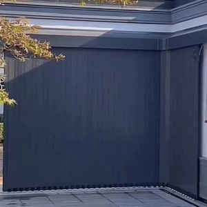 Portes sectionnelles électriques horizontales automatiques à structure haute résistance, <span class=keywords><strong>prix</strong></span> d'usine, durables, portes <span class=keywords><strong>de</strong></span> <span class=keywords><strong>garage</strong></span> coulissantes latérales - Product Image 4
