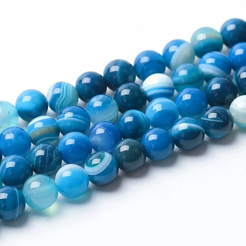 01. Ágata Rayada Azul