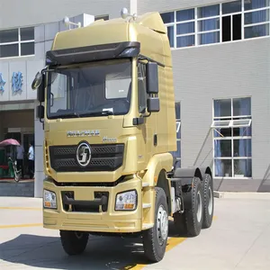 Yüksek kaliteli Shaanxi çin Shacman traktör kamyon ağır iş kamyonu kafa 6X4 römork kamyon fabrika fiyat