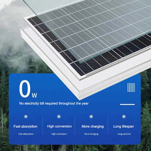 Solar Fan 16-Inch Rechargeable <b>Stand</b> Fan With Remote <b>Control</b> High Wind Speed Outdoor Use - Product Image 4