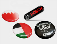 Individuelle herstellung klarer flüssiger epoxydaufkleber 3d-etiketten Gel-Déco Epoxy-Punkte-Aufkleber Kristallharz reflektierendes 3D-Wasserdichtes Etikett