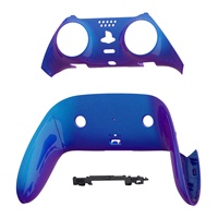 Pour PS5 Edge Controller DIY Remplacement Avant Arrière Clip Shell Top Bottom Garniture Décorative Shell Strip Shell