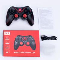 Manette sans fil X3 2.4G pour PC, manette de jeu, joystick pour téléphones mobiles IOS et Android
