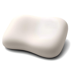 Almohada Cervical para Dormir de Lado, Alivio del Dolor de Cuello, Espuma Viscoelástica, Forma de Mariposa, Transpirable, Ecológica, Duradera (Blanca) - Product Image 1