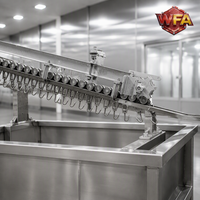 Équipement complet d'abattage de porcs, machines de transformation de viande de bétail, système d'abattoir professionnel