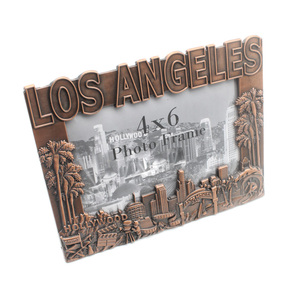 Cornice Fotografica in Metallo Personalizzata di <span class=keywords><strong>Los</strong></span> <span class=keywords><strong>Angeles</strong></span> Souvenir USA all'Ingrosso - Product Image 2