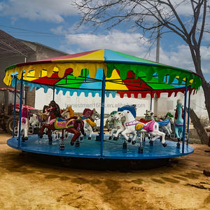 Remorque mobile portable manège pour adultes parc d'attractions pour bébés en plein air enfants manège à chevaux pour enfants - Product Image 2