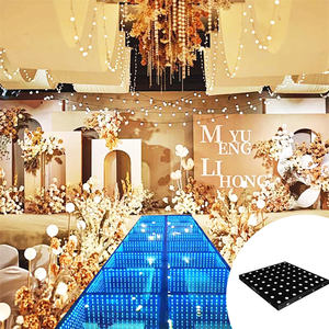 DHL ฟลอร์เต้นรำพีวีซีไวนิล48H พร้อมแหล่งกำเนิดแสง LED โหมดควบคุม DMX512คู่มือการใช้งานจัดส่งเร็ว - Product Image 1