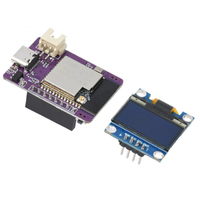 Carte de développement ESP ESP32 S3 N16R8 Xiaozhi, module robot de dialogue vocal IA avec écran OLED de 0,96 pouce, interface Type-C