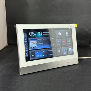 Amplificateur mural 7 pouces <span class=keywords><strong>Android</strong></span> 8x30W 2 zones avec contrôle à distance via application <span class=keywords><strong>Tuya</strong></span>, Bluetooth et Wi-Fi pour système de musique d'ambiance intelligent pour maison et hôtel - Product Image 2