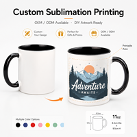 Tasses en céramique personnalisées imprimées en gros, gobelets transparents par sublimation/gravure/sérigraphie, verres à shot personnalisés en gros, anti-fuite