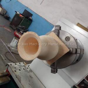 Tour à bois vendu par le propriétaire, équipement de fabrication de pieds de chaise en bois avec moteur et composants de base du moteur - Product Image 6