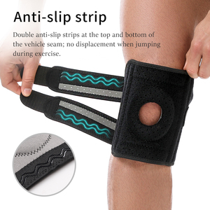 Rodillera con bisagras de neopreno con correa ajustable, soporte para aliviar el dolor y protección de la articulación de la rodilla, n. ° - Product Image 6