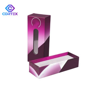 Carton personnalisé avec logo <span class=keywords><strong>0</strong></span>. Boîtes en carton avec fenêtre pour cartouches de stylos cadeaux 5ml 1ml - Product Image 1